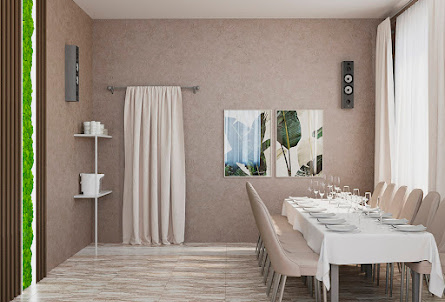 Зал Гармония в Каминный зал