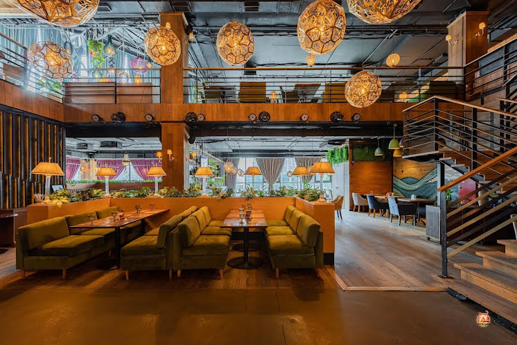 Основной зал в «Del Mar на Туристской» фотография №2