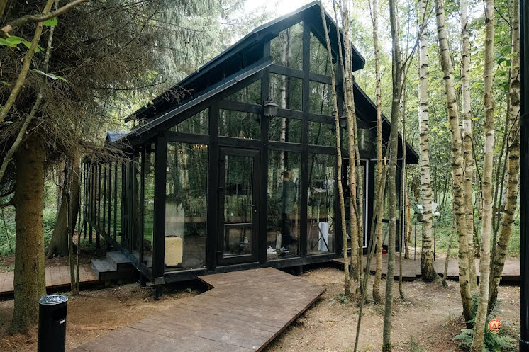 Деревянная веранда в «Wood House» фотография №11