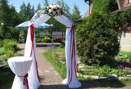 Летние навесы  в Красный зал 