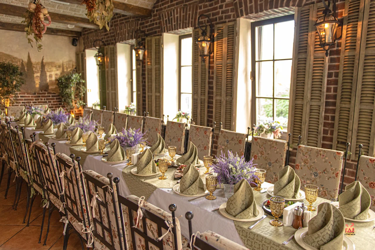 Зал на втором этаже  в «Вилла Паста» фотография №18