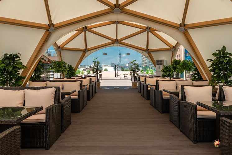 Летний шатер на крыше в «GRANAT» фотография №7