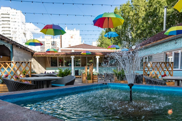 Открытая летняя веранда в «Генацвале на Краснопольском» фотография №10