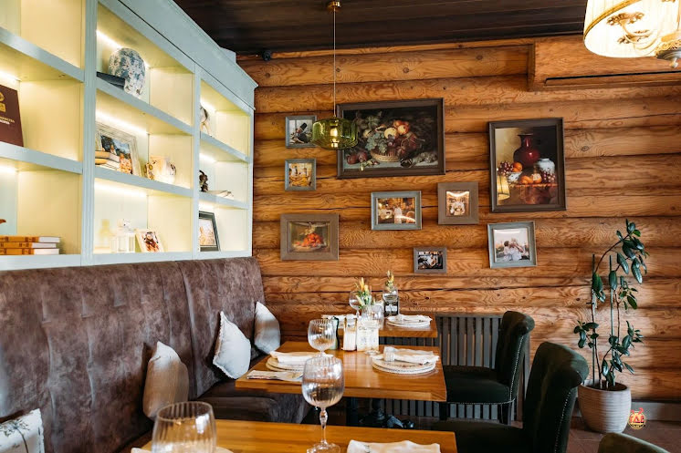 Каминный зал в «Дача» фотография №13