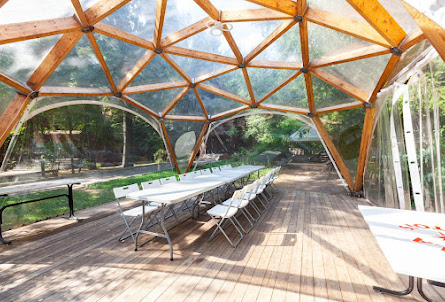 Геокуполы в Панорамный шатер