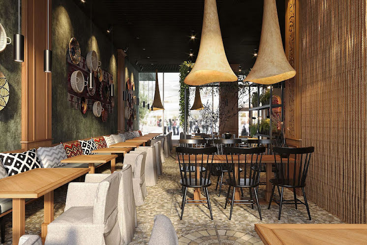 Первый этаж в «Kazan Mangal на Долгоозерной» фотография №4